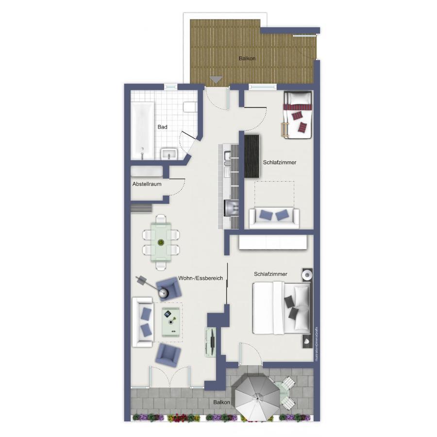 Duenenschloss Wohnung 1-11 คูล็องสบอร์น ภายนอก รูปภาพ